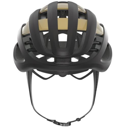 CAPACETE ABUS AIRBREAKER PRETO E DOURADO TAM M 52 58 CM