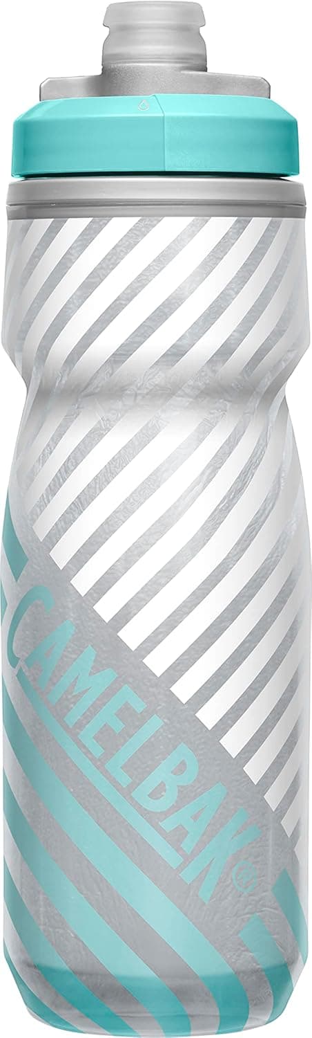 GARRAFA CAMELBAK TERMICA PODIUM CHILL 620ML BRANCO E AZUL