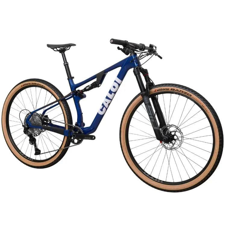 BIKE CALOI ELITE CARBON FS SPORT 12V COR AZUL