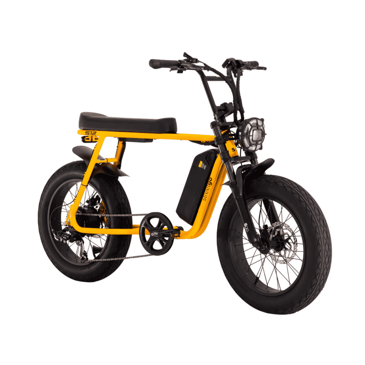 BICICLETA ELETRICA STREETGO S12 750WH AMARELA