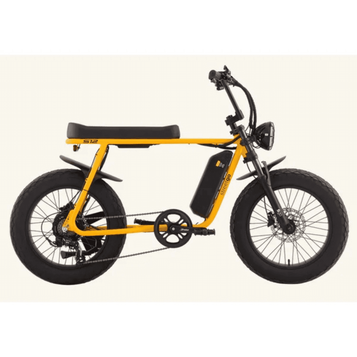 BICICLETA ELETRICA STREETGO S12 750WH AMARELA