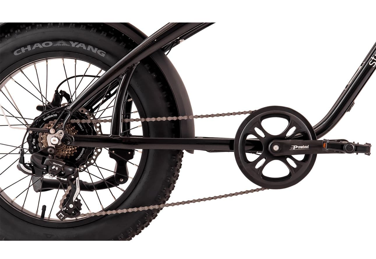 BICICLETA ELETRICA STREETGO ARO 20 S17 TOURNEY 7V PRETO