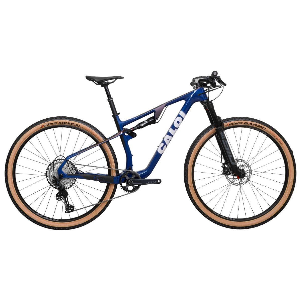 BIKE CALOI ELITE CARBON FS SPORT 12V COR AZUL