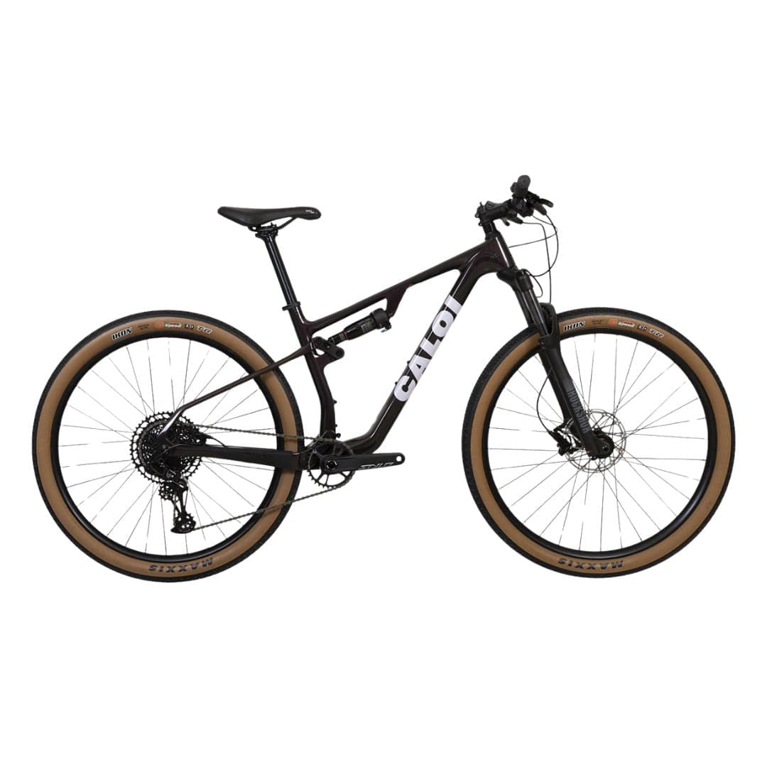 BIKE CALOI ELITE CARBON FS 12V COR CAMALEAO