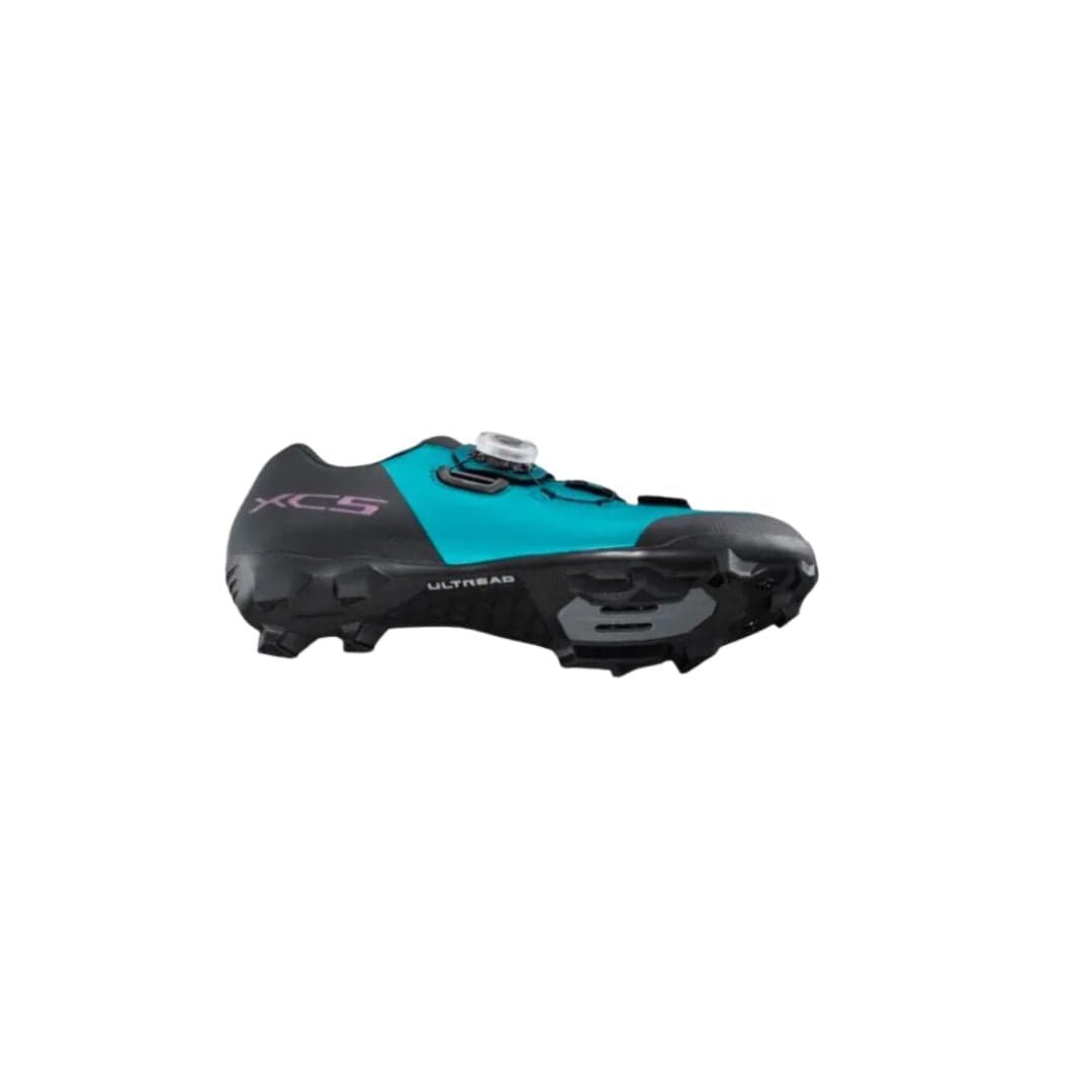 SAPATILHA SHIMANO MTB FEMININA SH-XC502 VERDE OCEANO