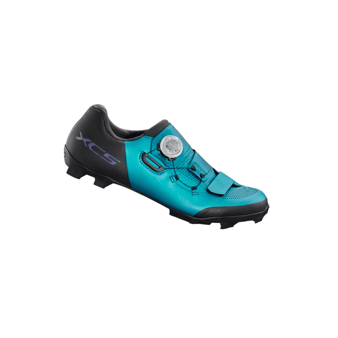 SAPATILHA SHIMANO MTB FEMININA SH-XC502 VERDE OCEANO