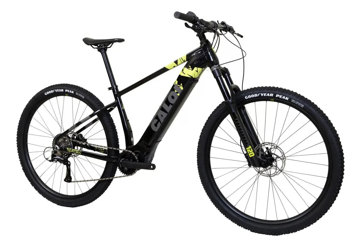 BIKE CALOI E-EXPLORER 8V COR PRETO