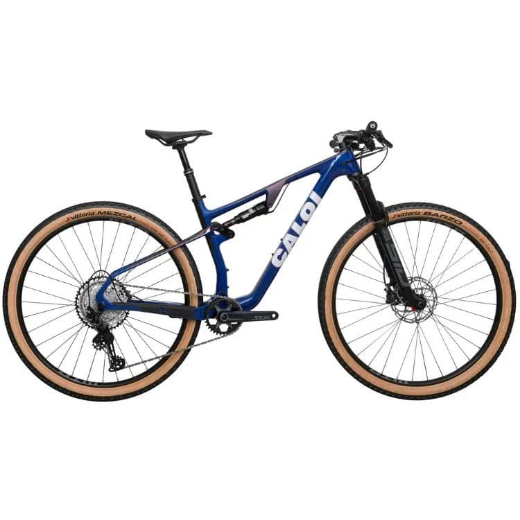 BIKE CALOI ELITE CARBON FS SPORT 12V COR AZUL